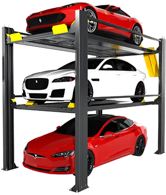 4 post car parking lift